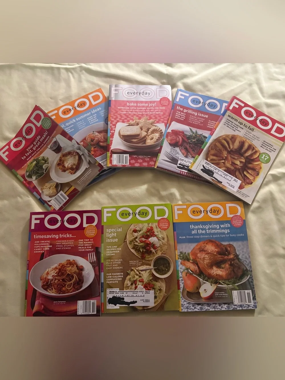 7 Everyday Food Magazines